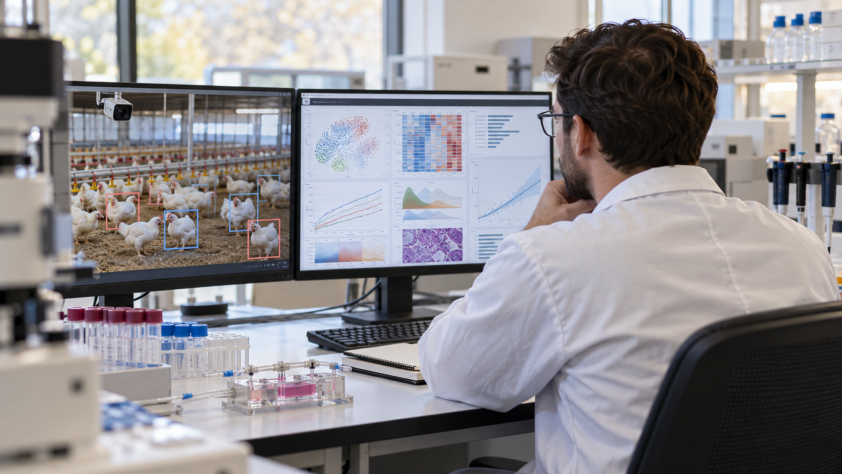 AI integration for poultry monitoring, analytics and predictive modeling